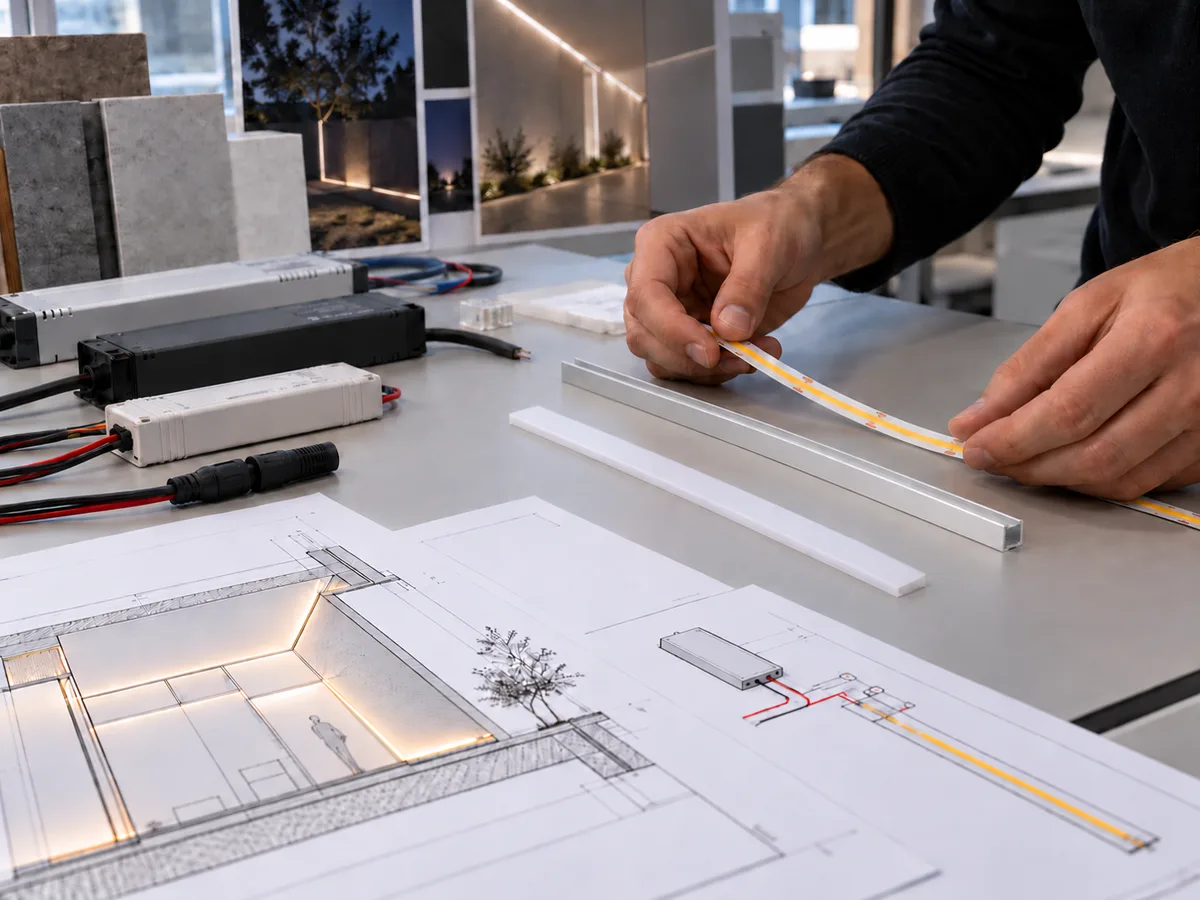 Définition technique d’une solution LED sur mesure